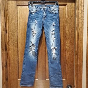 Flying Monkey Distressed Jeans